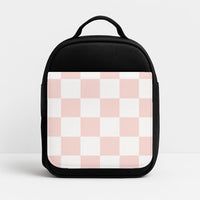 Pink And White Checkers Lunchbox