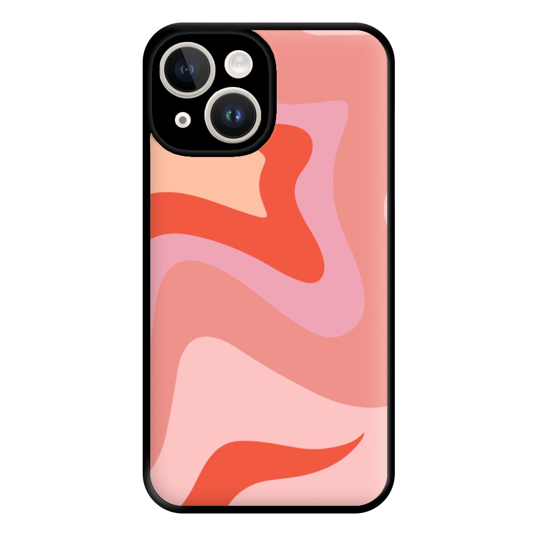 Abstract Pink And Purple Phone Case