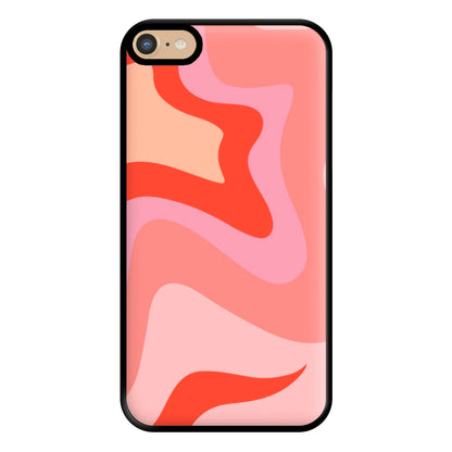 Abstract Pink And Purple Phone Case for iPhone 6 Plus / 7 Plus / 8 Plus