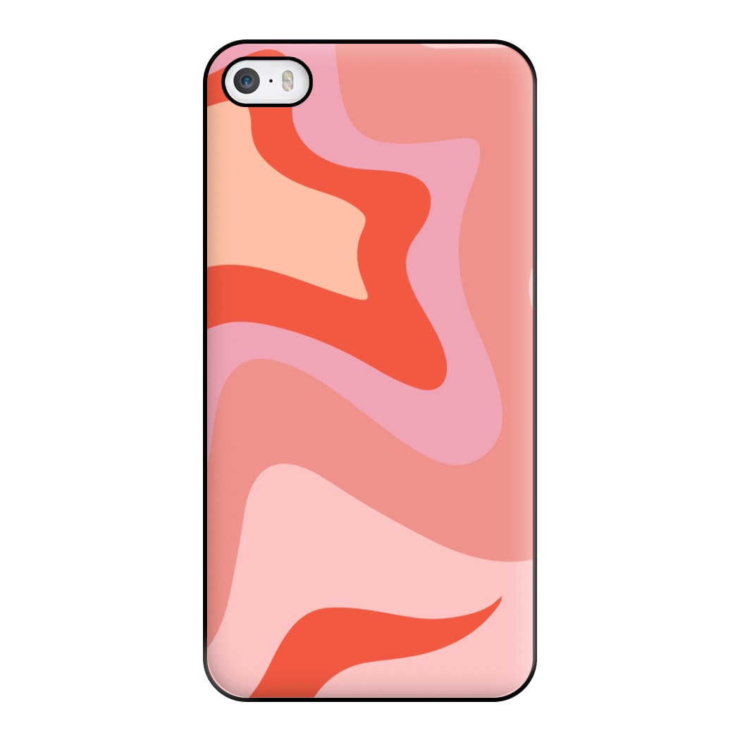 Abstract Pink And Purple Phone Case for iPhone 5 / 5s / SE 2016