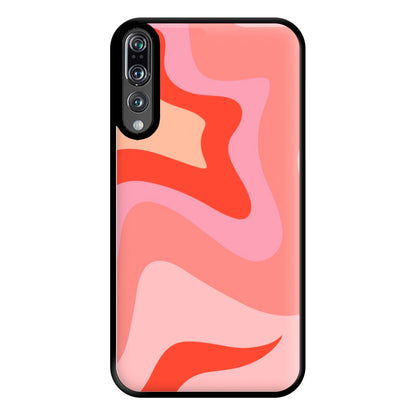 Abstract Pink And Purple Phone Case for Huawei P20 Pro