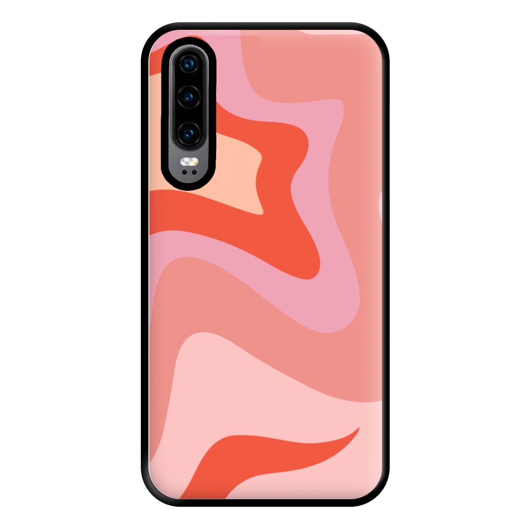 Abstract Pink And Purple Phone Case for Huawei P30