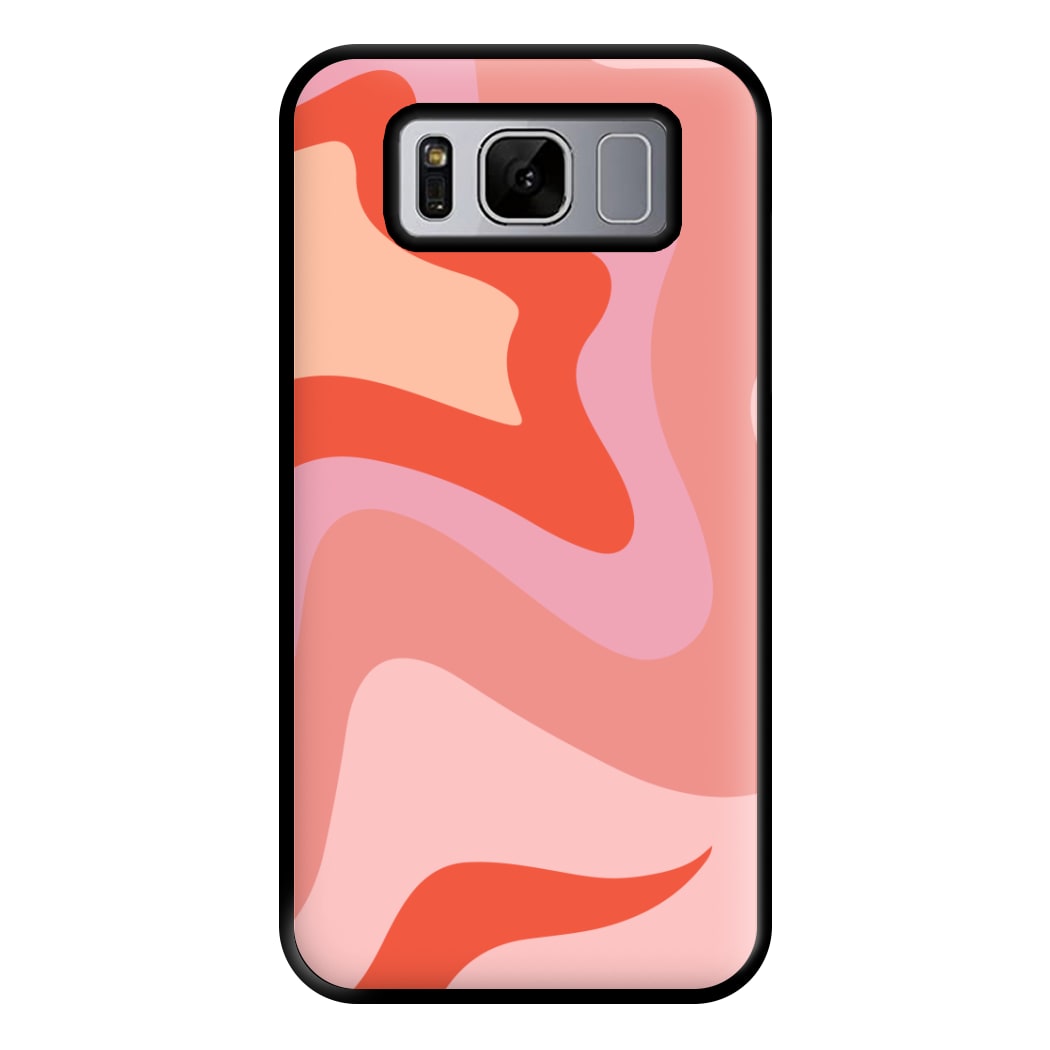 Abstract Pink And Purple Phone Case for Galaxy S8 Plus