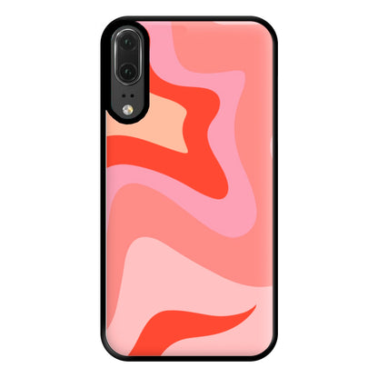 Abstract Pink And Purple Phone Case for Huawei P20