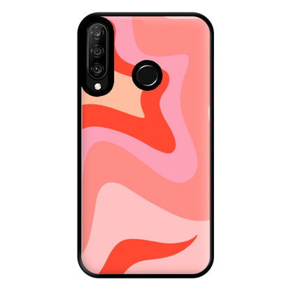 Abstract Pink And Purple Phone Case for Huawei P30 Lite