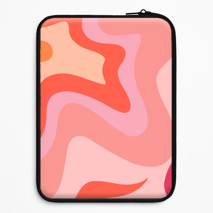 Abstract Pink And Purple Universal Laptop Sleeve