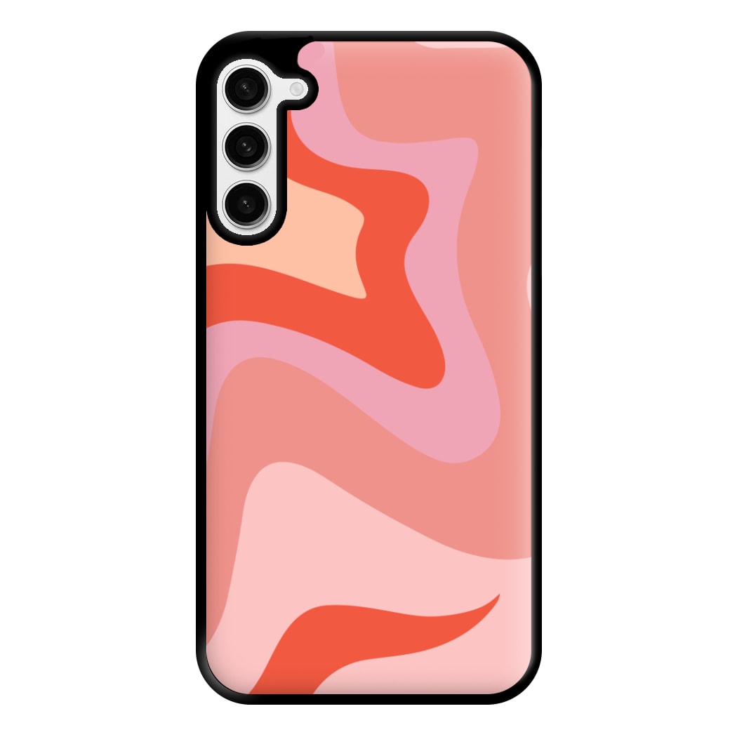 Abstract Pink And Purple Phone Case for Galaxy S23 Plus