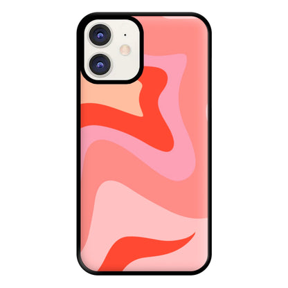 Abstract Pink And Purple Phone Case for iPhone 12 / 12 Pro