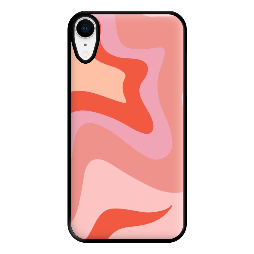 Abstract Pink And Purple Phone Case for iPhone XR