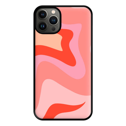 Abstract Pink And Purple Phone Case for iPhone 13