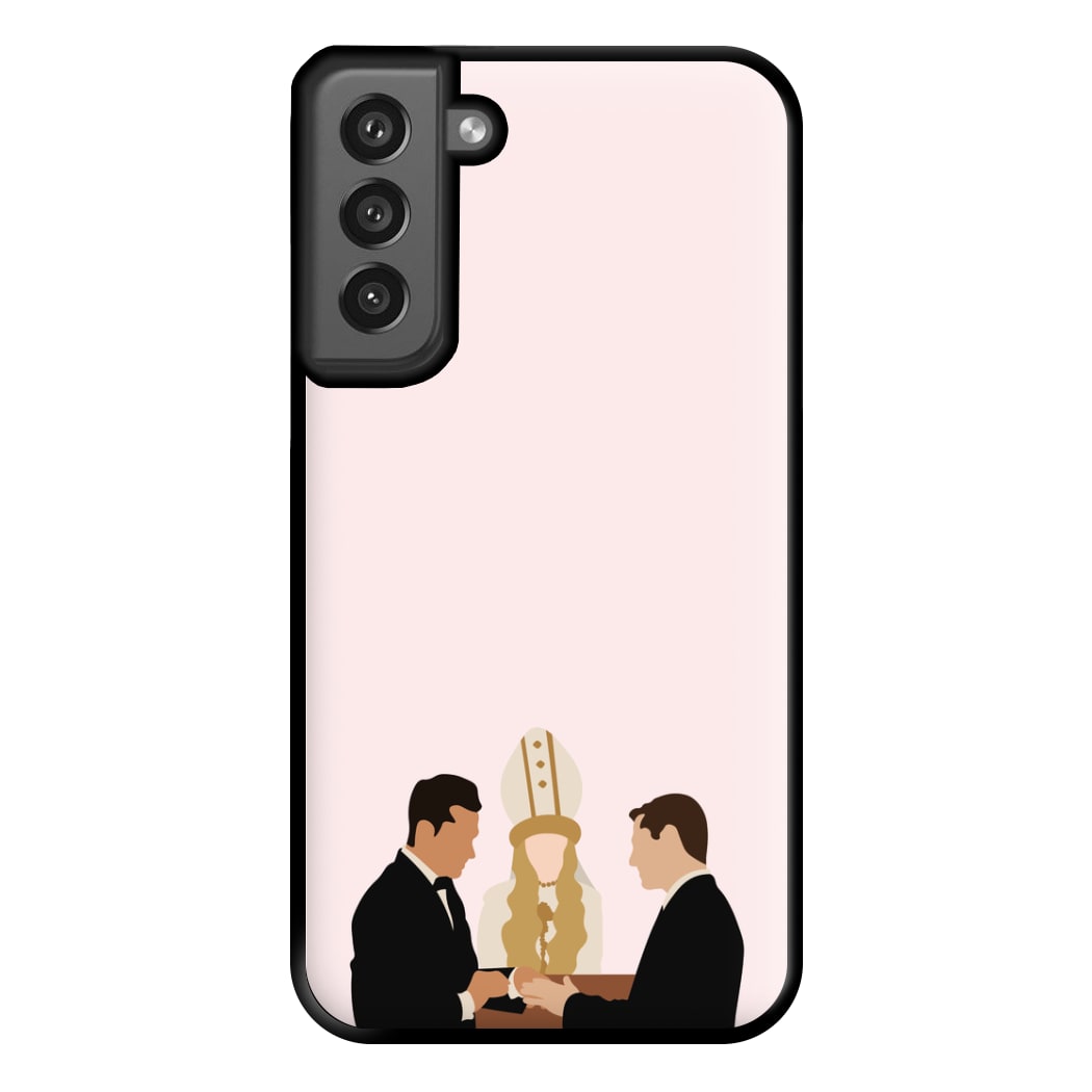 Patrick And David's Wedding Phone Case for Galaxy S21FE