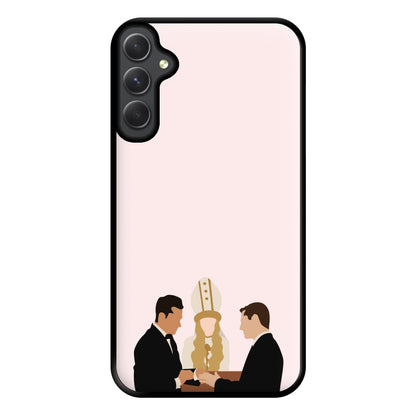 Patrick And David's Wedding Phone Case for Galaxy A34