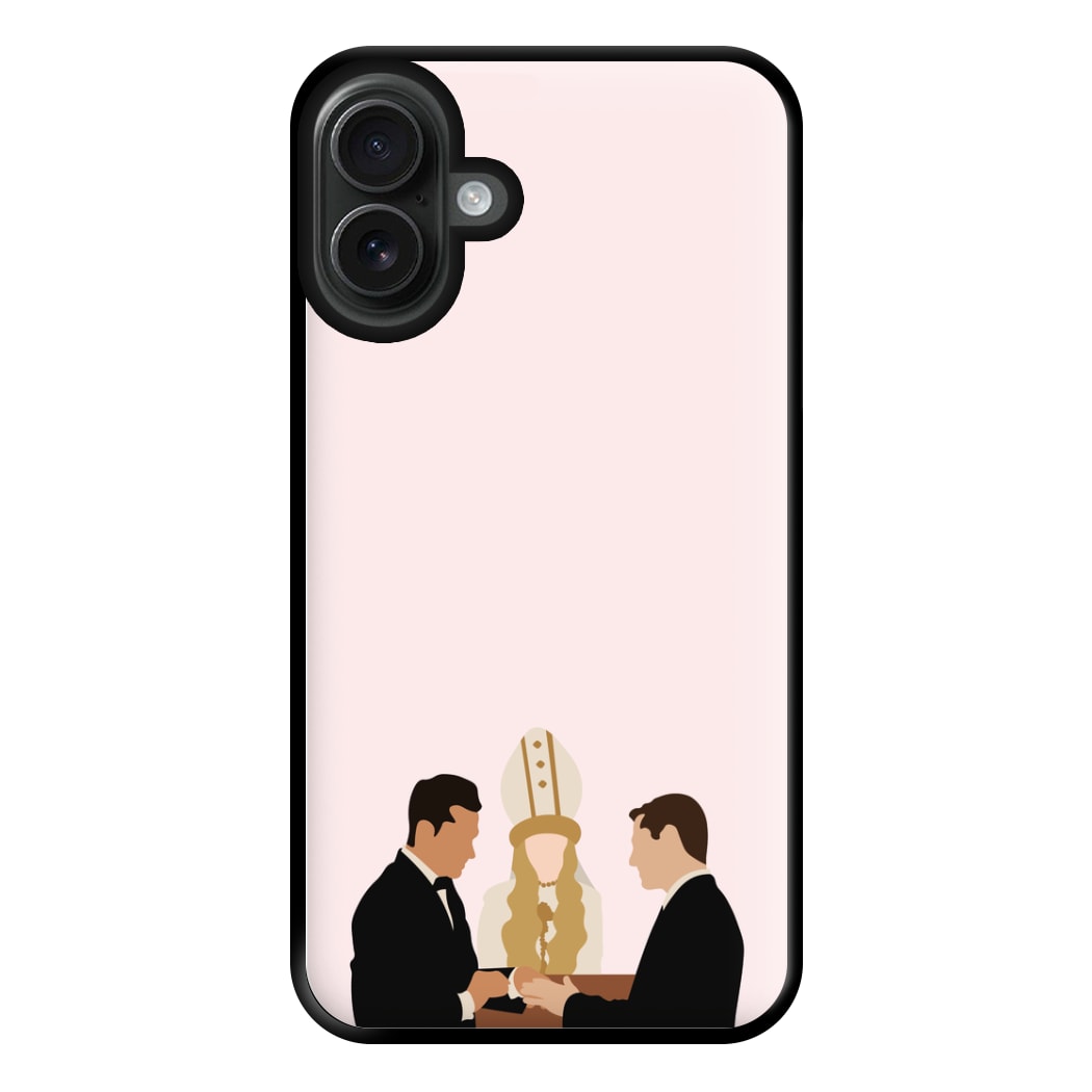 Patrick And David's Wedding Phone Case for iPhone 16 Plus