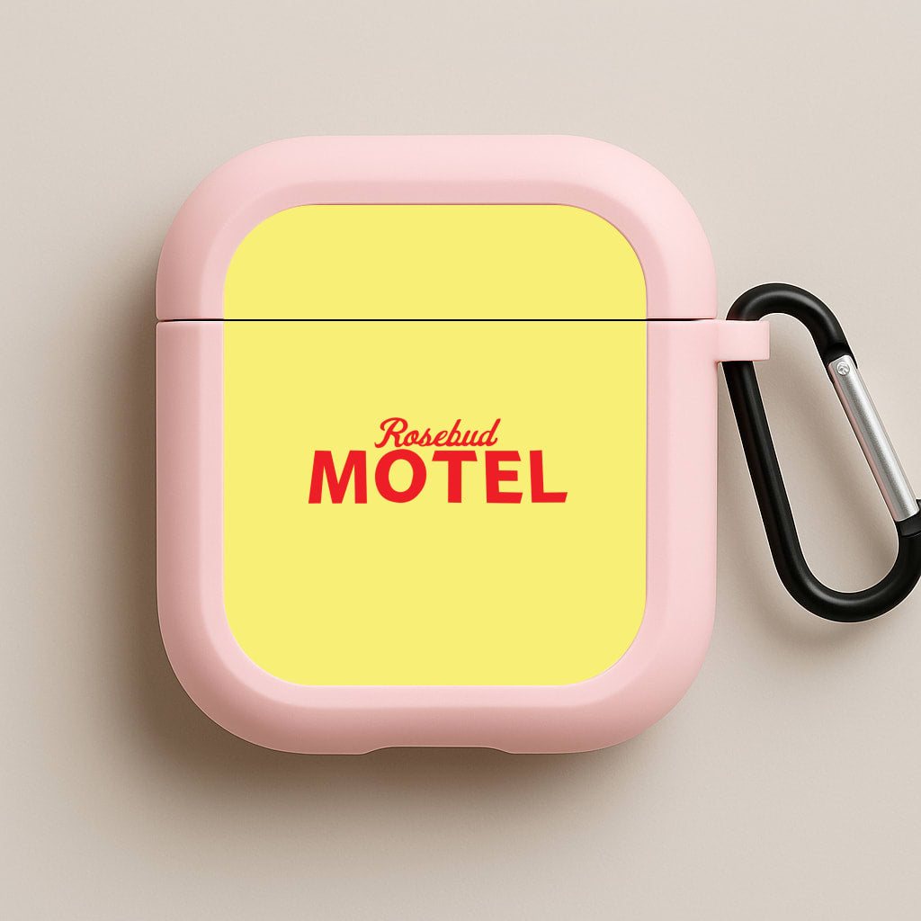Rosebud Motel Pink AirPods Case