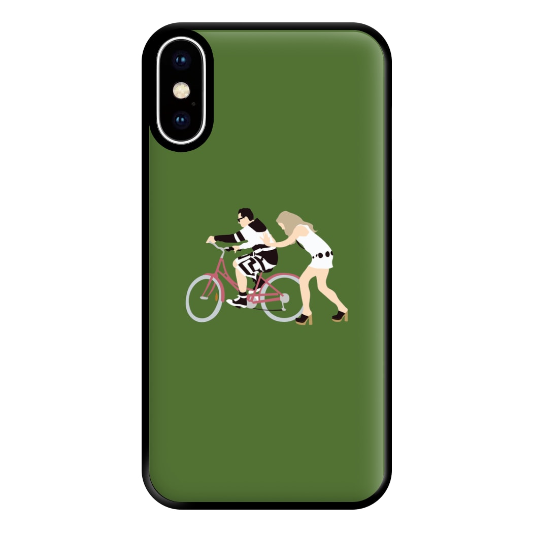 David Riding A Bike Phone Case for iPhone XS Max