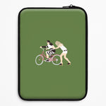 David Riding A Bike Universal Laptop Sleeve