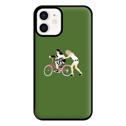 David Riding A Bike Phone Case for iPhone 12 Mini