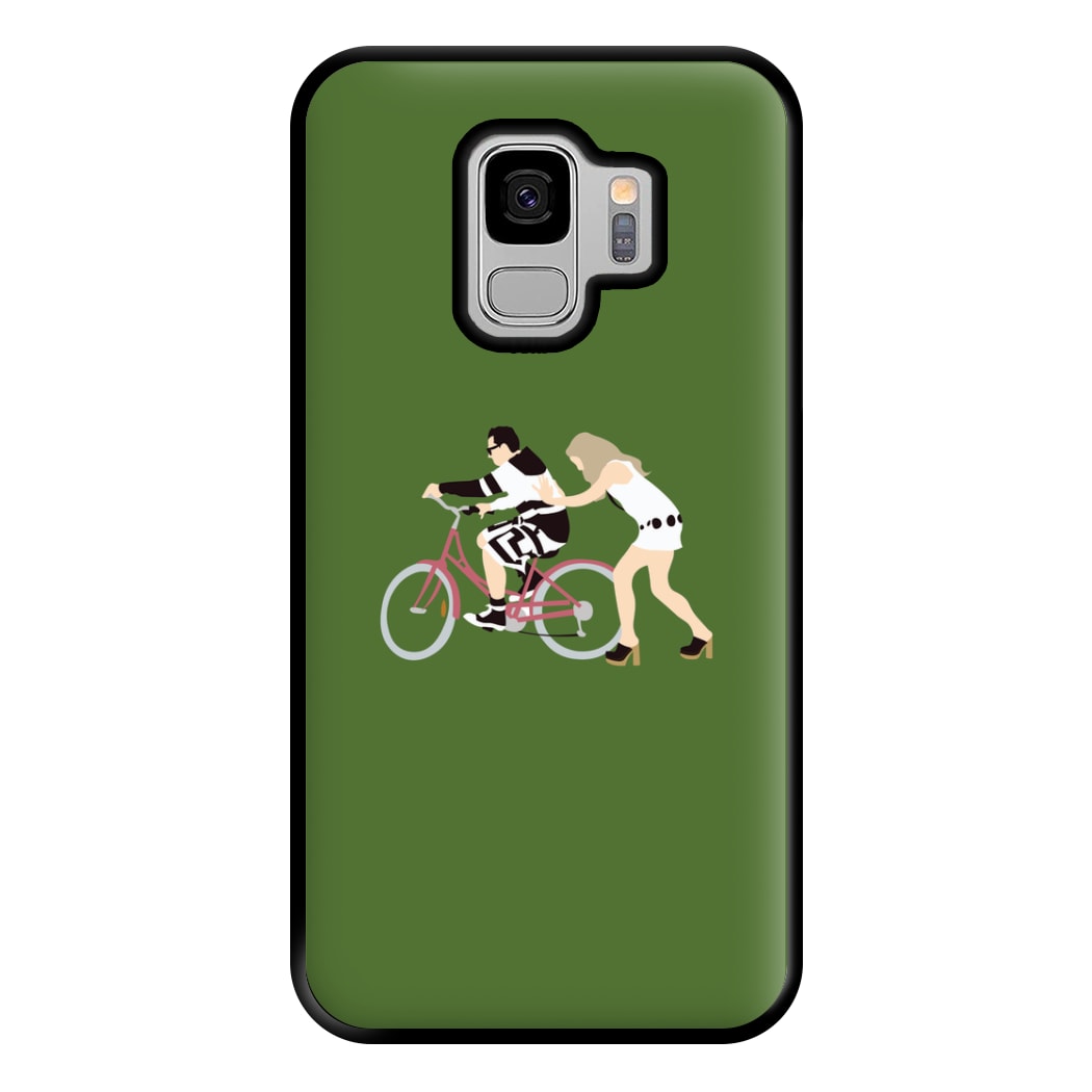 David Riding A Bike Phone Case for Galaxy S9 Plus