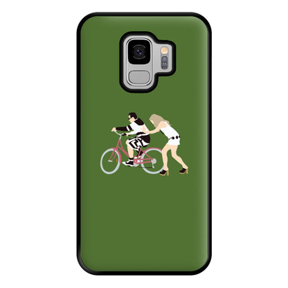 David Riding A Bike Phone Case for Galaxy S9 Plus