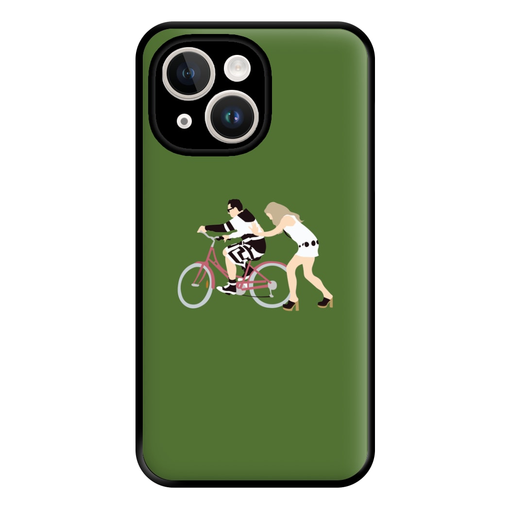 David Riding A Bike Phone Case for iPhone 14 Plus