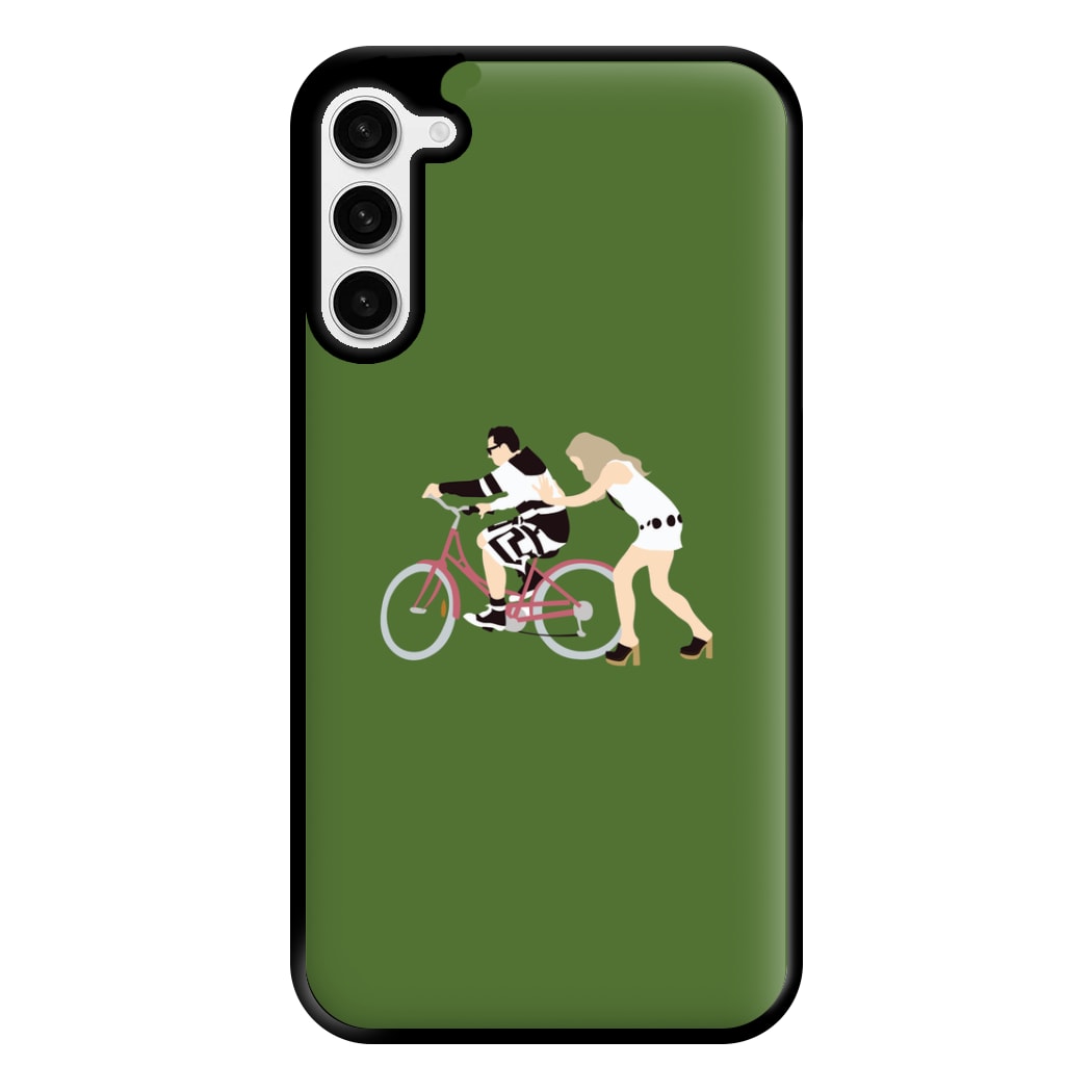 David Riding A Bike Phone Case for Galaxy S23 Plus