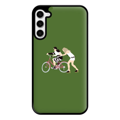 David Riding A Bike Phone Case for Galaxy S23 Plus