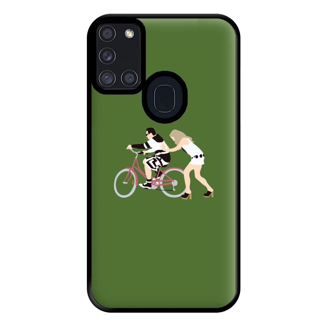 David Riding A Bike Phone Case for Galaxy A21s