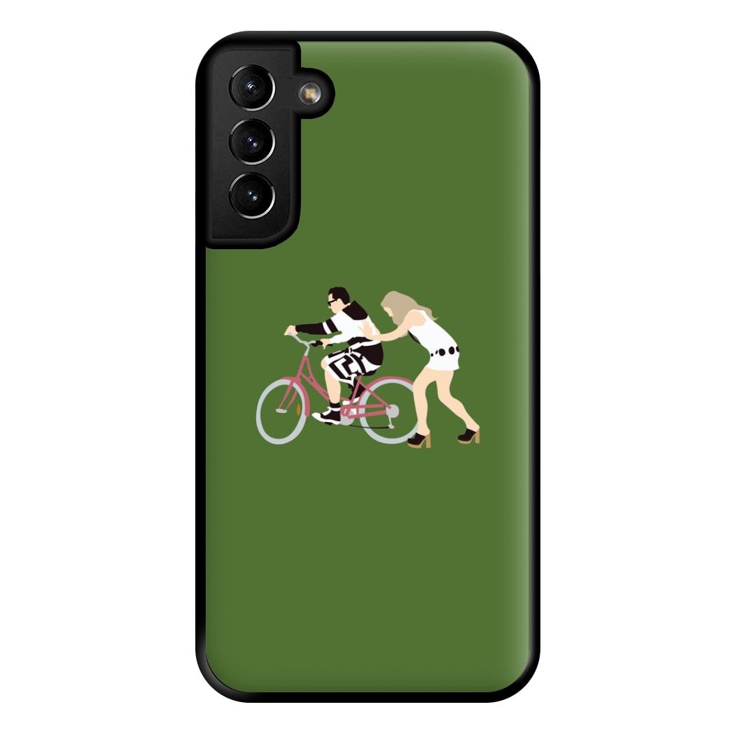 David Riding A Bike Phone Case for Galaxy S21 Plus