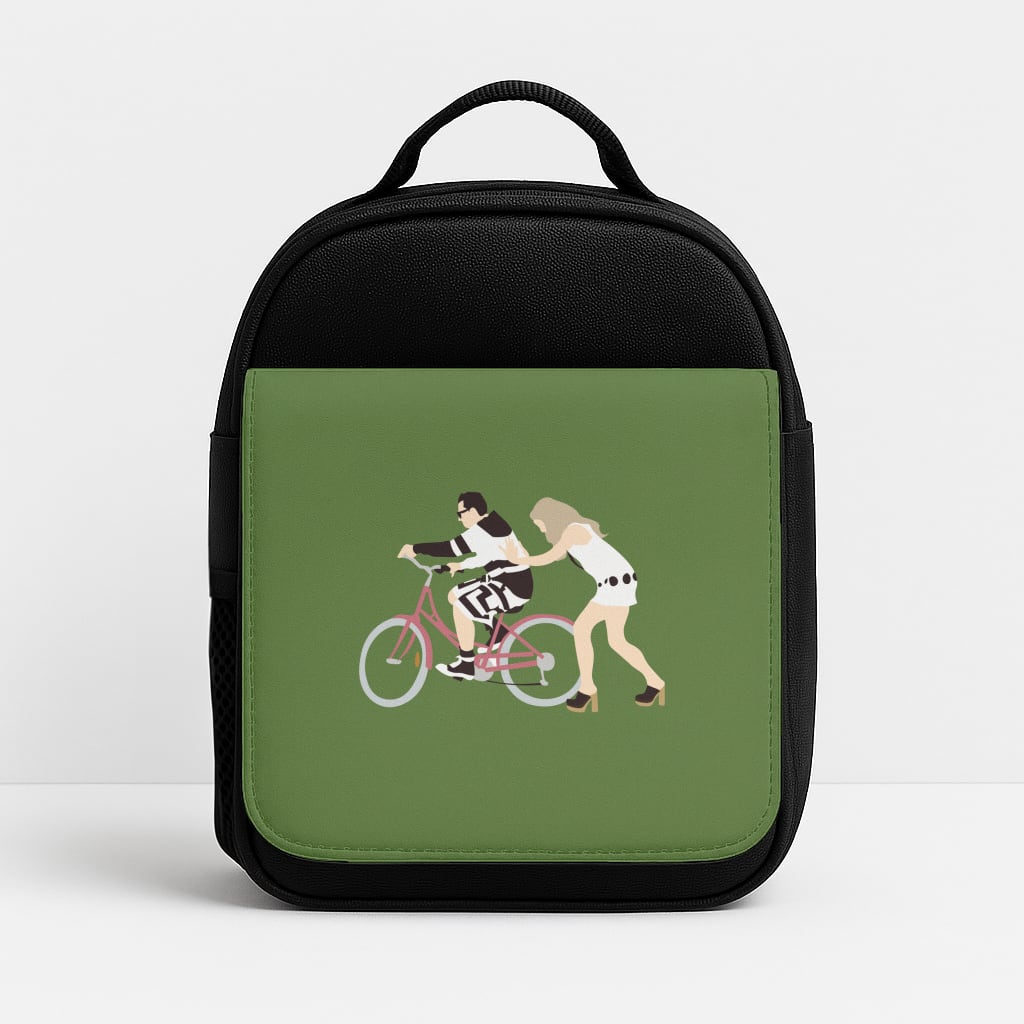 David Riding A Bike Lunchbox