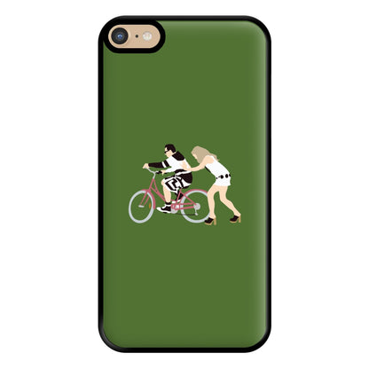 David Riding A Bike Phone Case for iPhone 6 Plus / 7 Plus / 8 Plus