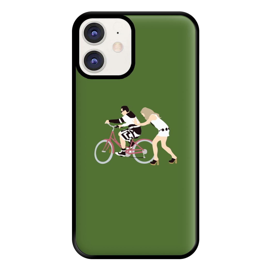 David Riding A Bike Phone Case for iPhone 12 / 12 Pro