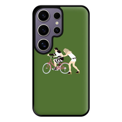 David Riding A Bike Phone Case for Galaxy S25 Ultra