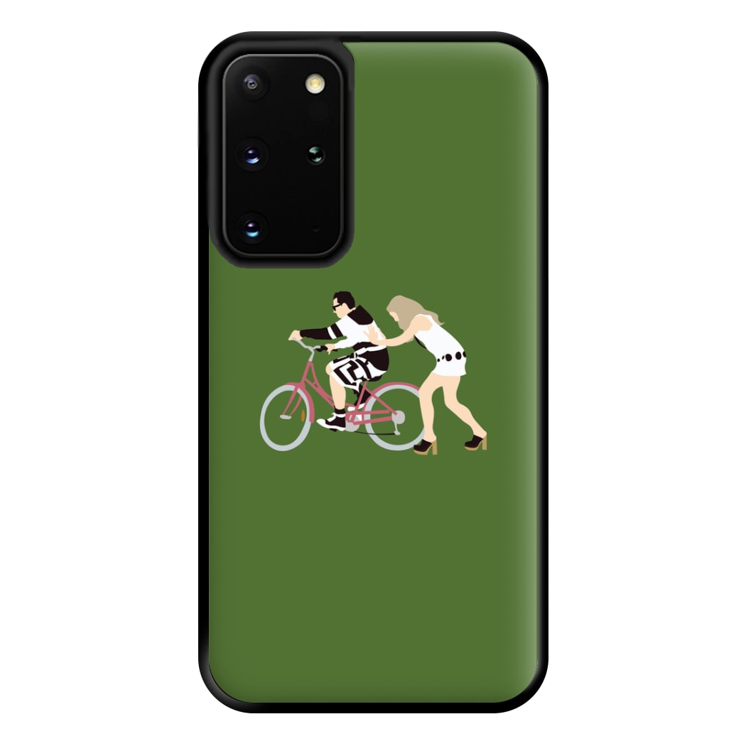 David Riding A Bike Phone Case for Galaxy S20 Plus