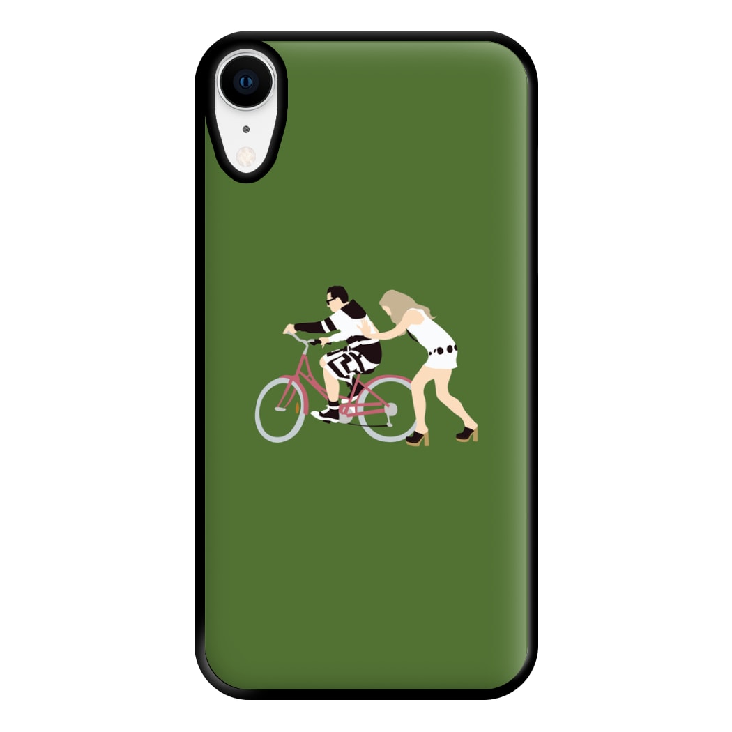 David Riding A Bike Phone Case for iPhone XR