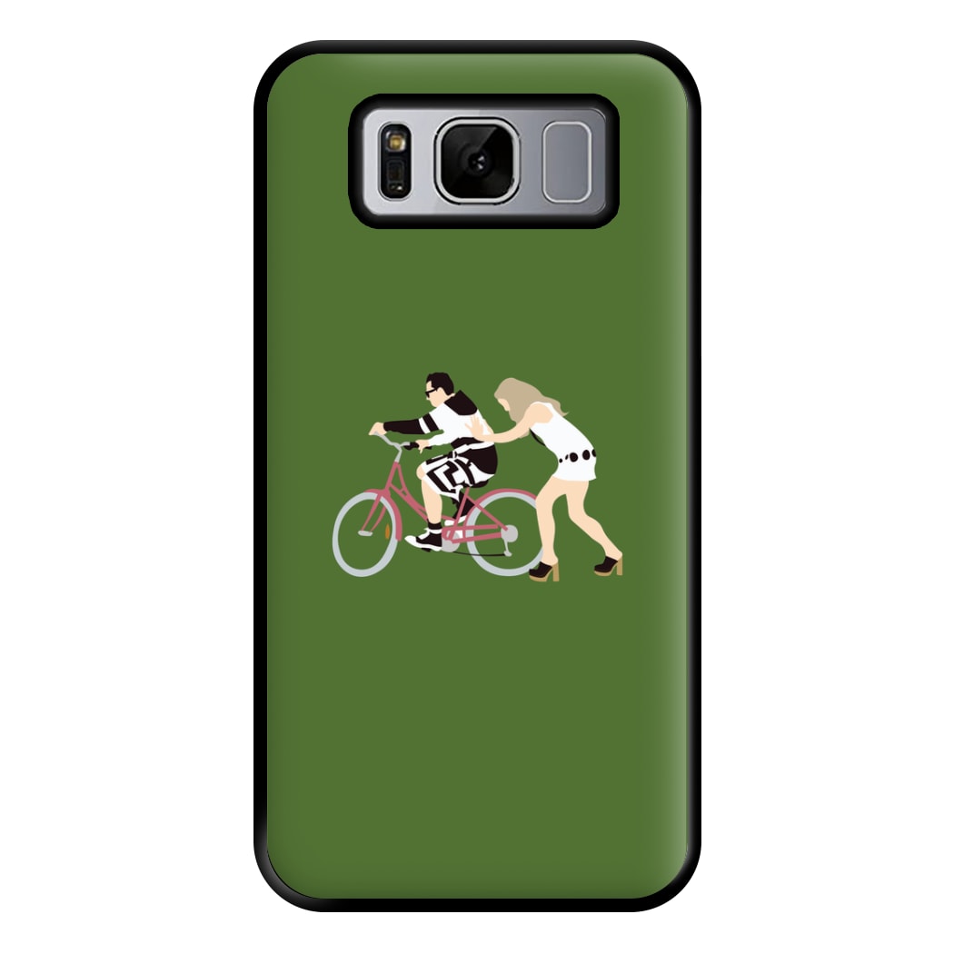 David Riding A Bike Phone Case for Galaxy S8 Plus