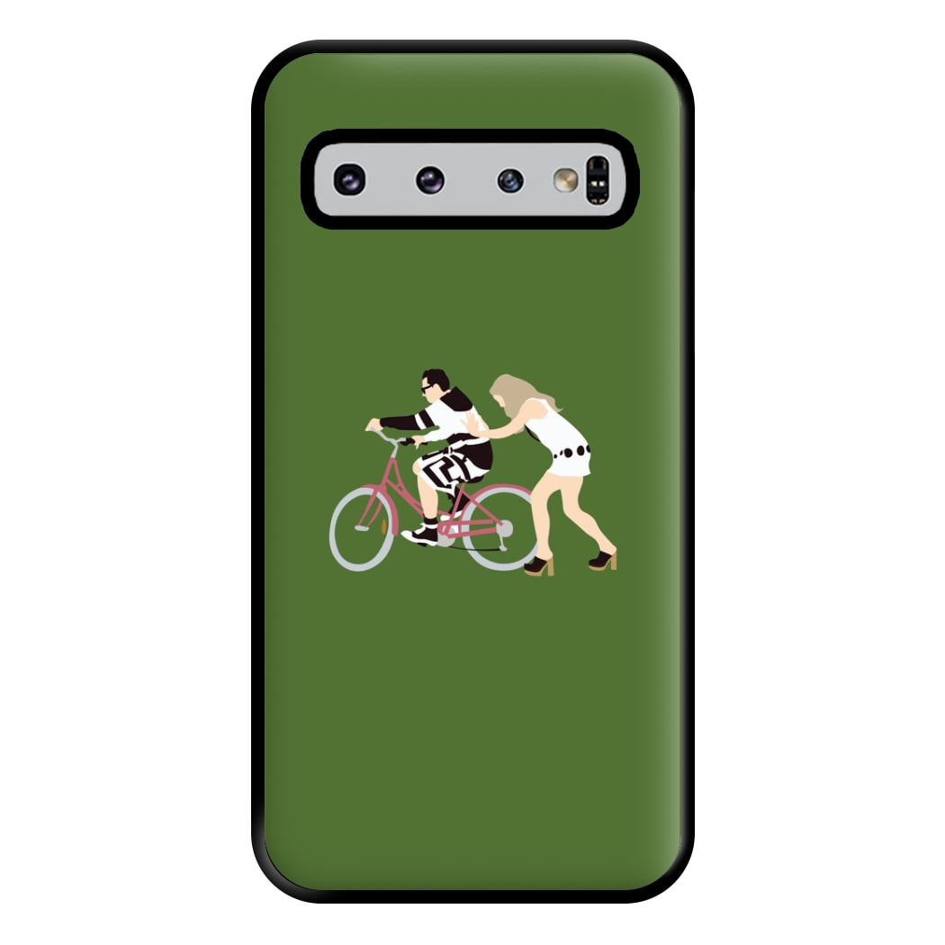 David Riding A Bike Phone Case for Galaxy S10 Plus