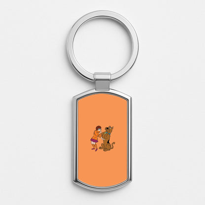 Quite Scooby - Scoob Silver Keyring