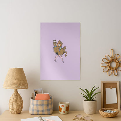 Scared - Scoob Art Print