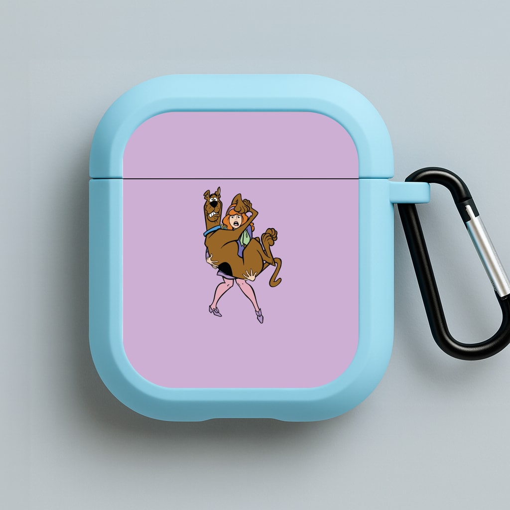 Scared - Scoob Blue AirPods Case