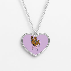 Scared - Scoob Heart Necklace