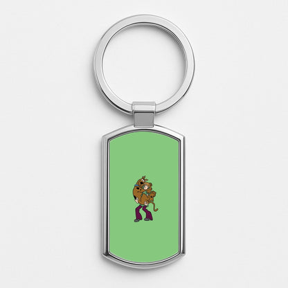 Shaggy And Scooby - Scoob Silver Keyring