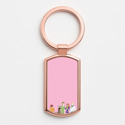 The Crew - Scoob Rose Gold Keyring