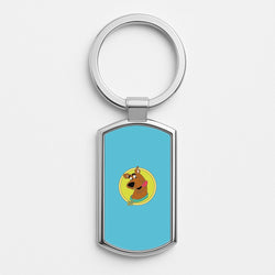 Scoob Silver Keyring