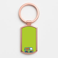 The Mystery Machine - Scoob Rose Gold Keyring