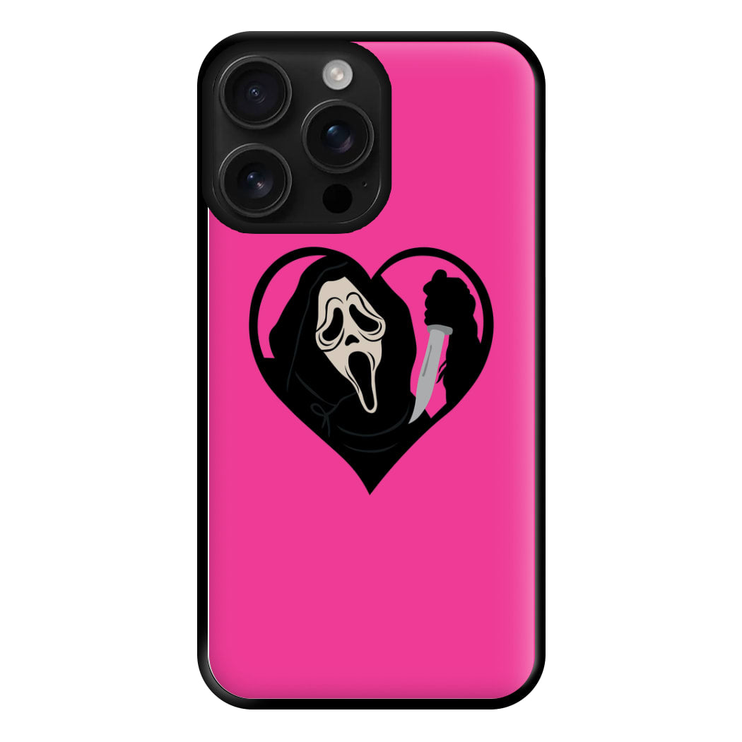 Heart face - Halloween Phone Case