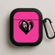 Heart face - Halloween AirPods Case 1