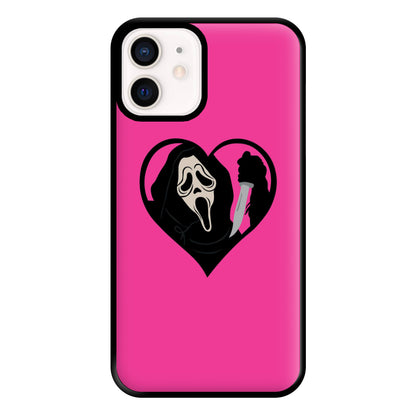 Heart face - Halloween Phone Case for iPhone 13 Mini