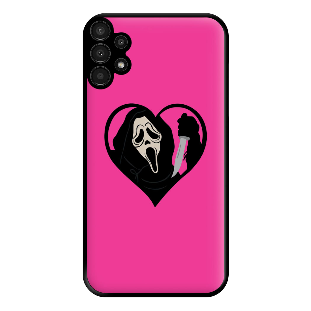 Heart face - Halloween Phone Case for Galaxy A13