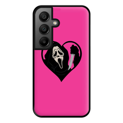 Heart face - Halloween Phone Case for Google Pixel 8