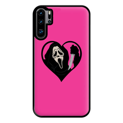 Heart face - Halloween Phone Case for Huawei P30 Pro